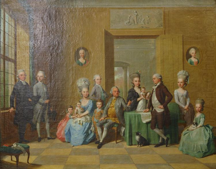 johann tischbein The Souchay Family china oil painting image